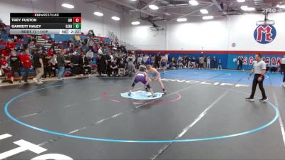 141F 1st Place Match - Trey Fuston, Baldwin Wallace vs Garrett Haley, University Of The Ozarks