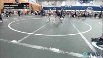 110 lbs Consolation - Lyndse Rakestraw, Redskins Wrestling Club vs Hope Widman, Husky Wrestling Club