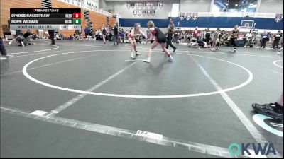 110 lbs Consolation - Lyndse Rakestraw, Redskins Wrestling Club vs Hope Widman, Husky Wrestling Club