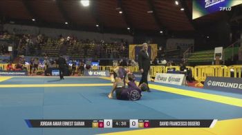 Jordan Amar Ernest Saran vs David Francesco Oggero 2026 IBJJF European NoGi