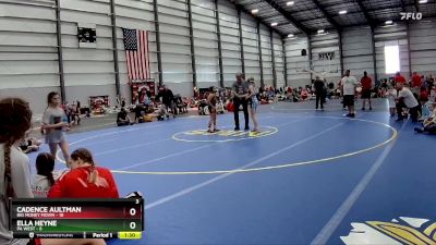 82 lbs Finals (8 Team) - Ella Heyne, PA West vs Cadence Aultman, Big Money Movin