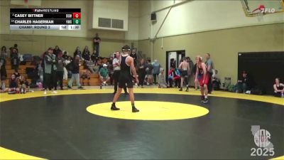 100 lbs Champ. Round 2 - Charles Hagerman, Vacaville Wrestling Club vs Casey Bittner, DCWA