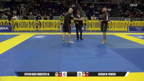 Keenan W. Powers vs Steven Ross Forrester Jr. 2025 Pan IBJJF Jiu-Jitsu No-Gi Championship