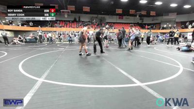 155 lbs 3rd Place - Roy Banda, ARDMORE TAKEDOWN CLUB vs Henry Cook, Noble Takedown Club