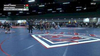 144 lbs Quarterfinal - Michael Romero, CA vs Arseni Kikiniou, CA