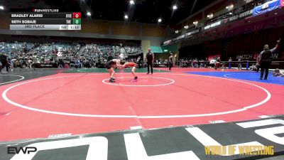 77 lbs 3rd Place - Bradley Alarid, Steel City Reloaded vs Seth Sobaje, The Empire