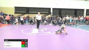 53 lbs Quarterfinal - Anthony Trotta, Vougar's Honors ES vs Beau Abbott, GA Justice Takedown ES