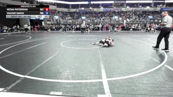 58 lbs Quarterfinal - Ke'nai Patterson, Patterson vs Walter Simon, Purler Wrestling Academy