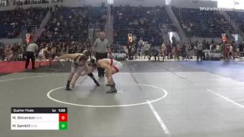 170 lbs Quarterfinal - Matthew Stevenson, Grindhouse Wrestling Club vs Mason Gambill, Edge Wrestling