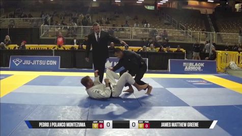 James Matthew Greene vs Pedro J Polanco Montezuma 2025 Pan Jiu Jitsu IBJJF Championship