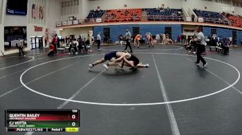 120 lbs Semifinal - CJ Votta, Mount Saint Joseph vs Quentin Bailey, Archbishop Spalding
