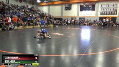 66 lbs Cons. Round 3 - Kash Long, Anamosa Wrestling Club vs Tucker Bixler, Anamosa Wrestling Club