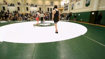 165 lbs Quarterfinal - Luke Driscoll, Bridgewater-Raynham vs Samuel O'Connell, Cumberland