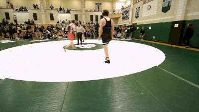 165 lbs Quarterfinal - Luke Driscoll, Bridgewater-Raynham vs Samuel O'Connell, Cumberland