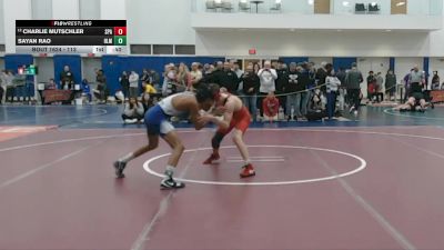 113 lbs Cons. Round 4 - Sayan Rao, Holmdel vs Charlie Mutschler, Archbishop Spalding