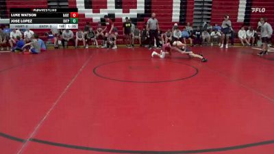 113 lbs Round 2 (4 Team) - Jose Lopez, Enterprise HS vs Luke Watson, Hartselle