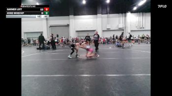 72 lbs Round 4 (8 Team) - Josie Wisecup, Dayton Bandits vs Garner Lott, GA United