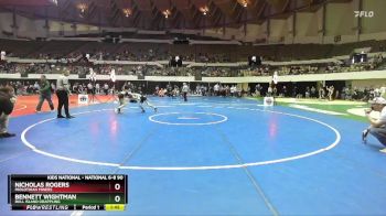 National 6-8 90 Cons. Round 1 - Bennett Wightman, Bull Island Grappling vs Nicholas Rogers, Midlothian Miners