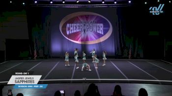 Jasper Jewels - Sapphires [2025 L1.1 Mini - PREP - D2 Day 1] 2025 Cheer Power Prep Nationals & Galveston Showdown