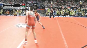 1st Place Match - Easton Malleck, Amherst vs Brett Larson, Elm Creek