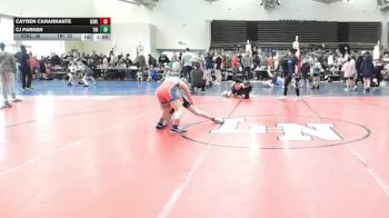 97 lbs Rr Rnd 6 - Cayden Carannante, ICWL Bruisers Elite - ESE vs CJ Parker, Triumph Blue ESE