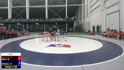 155 lbs Eila Barbour, Illinois vs Ayanna Cruz, Oklahoma
