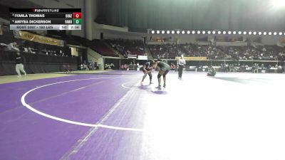 160 lbs Round Of 16 - Iyanla Thomas, Ottawa - Arizona (W) vs Aniyea Dickerson, Florida A&M (W)