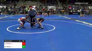 80 lbs Prelims - Xavier Flores, Center Grove vs Maddox Moore, Oklahoma Wrestling Academy