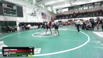 285 lbs 3rd Place Match - Gabe Velasco, Northview vs Jason Freeman, Chaffey