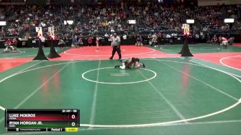 96 lbs Champ. Round 2 - Luke Mokros, PCWA vs Ryan Morgan Jr., DAB1