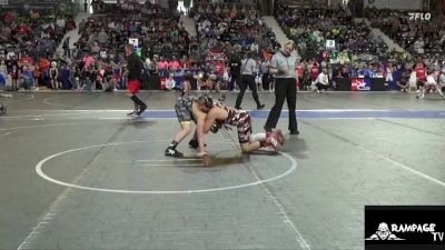 130 lbs Quarterfinal - Hudson Ratzlaff, Fredonia vs Karter Barnes, Osage Indians