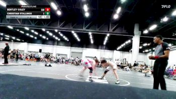 132 lbs Round 3 (6 Team) - Christian Stallings, Croatan vs Bentley Coley, Ga Misfits