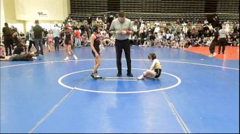 70 lbs Rr Rnd 2 - Everly Connor, Bayside Baddies - Girls vs Milani Donnarumma-Ostuni, Cordoba Trained (Tidal Force Girls)