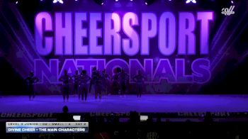 Divine Cheer - The Main Characters [2026 L3 Junior - D2 - Small - A Day 2] 2026 CHEERSPORT National All Star Cheerleading Championship