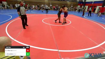 Rr Rnd 3 - Kaysen Warren, Broken Bow Youth Wrestling vs Izaiah Shadden, Bristow Youth Wrestling