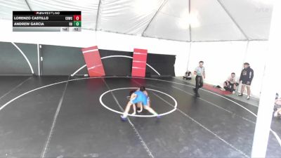 106 lbs Cons. Round 2 - Lorenzo Castillo, Church Boyz Wrestling Club vs Andrew Garcia, Rough House
