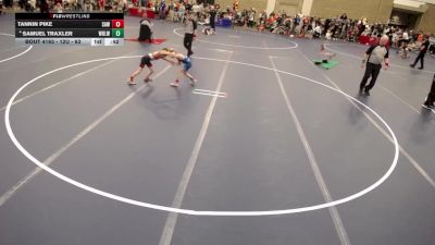 12U - 63 lbs Quarters - Tannin Pike, Stillwater Area Wrestling vs Samuel Traxler, White Bear Lake Wrestling