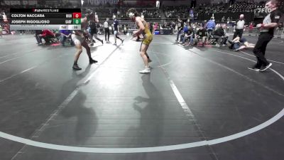 136 lbs Consi Of 16 #1 - Colton Naccara, Highlanders vs Joseph Rigoglioso, Garfield
