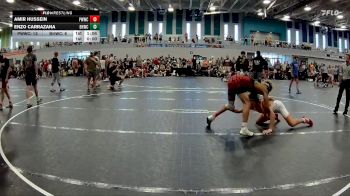 120 lbs Round 3 (4 Team) - Enzo Carrazana, BHWC | Black Hive Wrestling Club vs Amir Hussein, Pasco Wolfpack WC