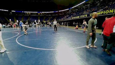 136 lbs Quarterfinal - Kevin Gerheart, Pocono Mountain East vs Harper Sipes, Quaker Valley