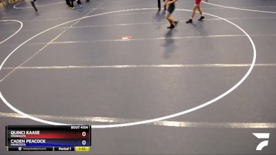 149 lbs Cons. Semi - Quinci Kaase, Minnesota vs Caden Peacock, Minnesota