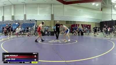 165 lbs Cons. Round 5 - Gabe McNally, OH vs Jacob Cole, IN