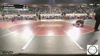140 lbs Round Of 16 - Rico Guevara, Elgin Wrestling vs Boede Johnson, Checotah Matcats