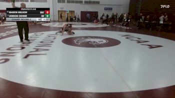141 lbs Champ. Round 2 - Jordon Oehme, Sioux Falls vs Mason Nelson, Unattached