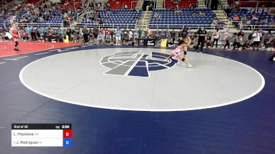 115 lbs Rnd Of 32 - Lorianna Piestewa, NM vs Journie Rodriguez, PA