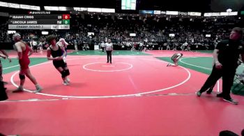 138 lbs Champ. Round 3 - Lincoln James, PAW3 vs Isaiah Criss, GIR3