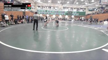 126 lbs Champ. Round 3 - Jahryzen Pagaragan, Slam Academy vs Ryan Ton, Del Norte (San Diego)