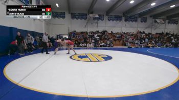 179 lbs Champ. Round 2 - Jayce Glaze, Shasta vs Logan Hewitt, Buchanan
