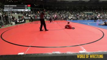 64 lbs Consi Of 8 #1 - Jayden Overton, Elevate Wrestling Club vs Nolan Gatt, Backyard Brawlers