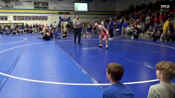 157 lbs Quarterfinal - Sawyer Kirby, Williamsburg vs Elias Bieschke, Benton Community